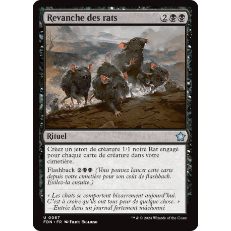 (Foil) Noire - Revanche des rats (U) [FDN]