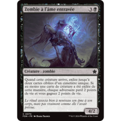 (Foil) Noire - Zombie à l'âme entravée (C) [FDN]
