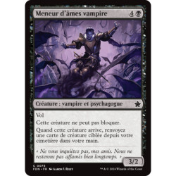 (Foil) Noire - Meneur d'âmes vampire (C) [FDN]