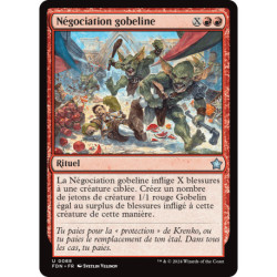 (Foil) Rouge - Négociation gobeline (U) [FDN]