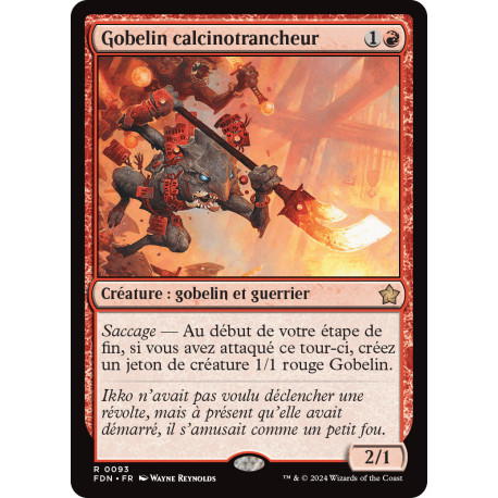 (Foil) Rouge - Gobelin calcinotrancheur (V1) (R) [FDN]