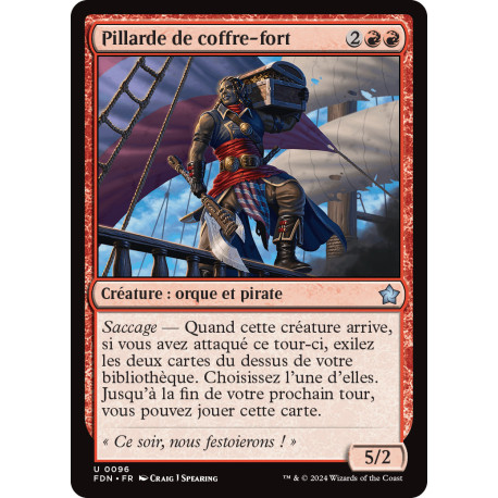 (Foil) Rouge - Pillarde de coffre-fort (U) [FDN]