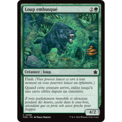 (Foil) Verte - Loup embusqué (C) [FDN]