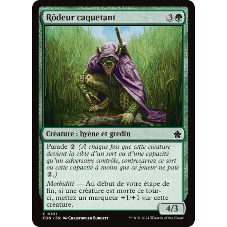 (Foil) Verte - Rôdeur caquetant (C) [FDN]