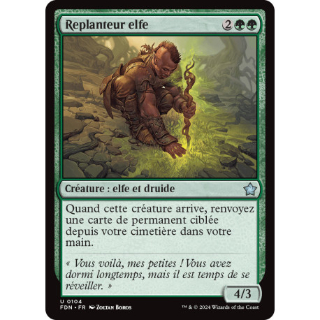 (Foil) Verte - Replanteur elfe (U) [FDN]