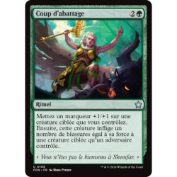 (Foil) Verte - Coup d'abattage (U) [FDN]