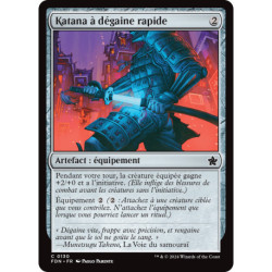 (Foil) Incolore - Katana à dégaine rapide (C) [FDN]