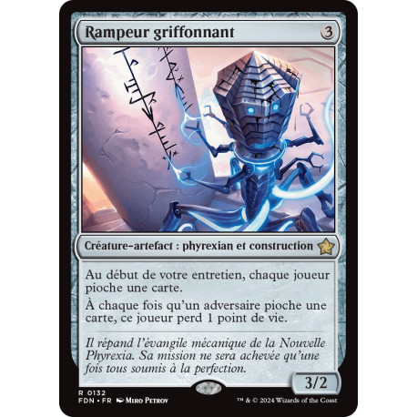 (Foil) Incolore - Rampeur griffonnant (V1) (R) [FDN]