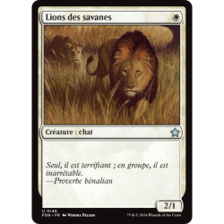 (Foil) Blanche - Lions des savanes (U) [FDN]