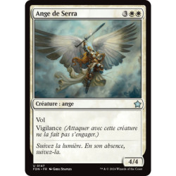 (Foil) Blanche - Ange de Serra (U) [FDN]
