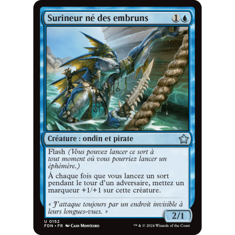 (Foil) Bleue - Surineur né des embruns (U) [FDN]