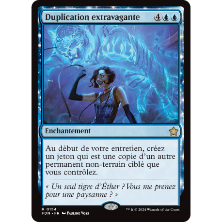 (Foil) Bleue - Duplication extravagante (R) [FDN]