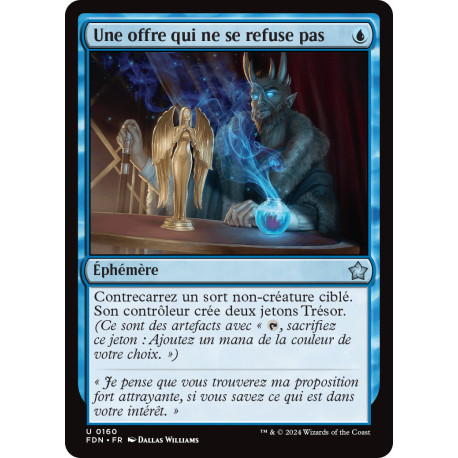 (Foil) Bleue - Une offre qui ne se refuse pas (V1) (U) [FDN]