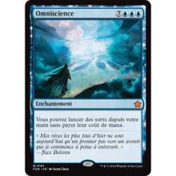 (Foil) Bleue - Omniscience (V1) (M) [FDN]