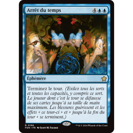 (Foil) Bleue - Arrêt du temps (R) [FDN]