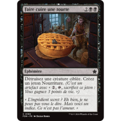 (Foil) Noire - Faire cuire une tourte (C) [FDN]