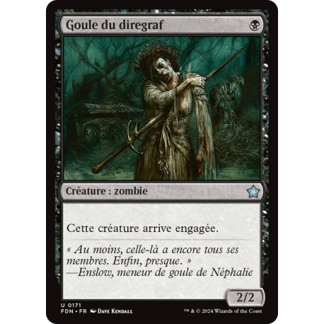 (Foil) Noire - Goule du diregraf (U) [FDN]