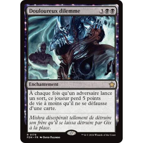 (Foil) Noire - Douloureux dilemme (R) [FDN]