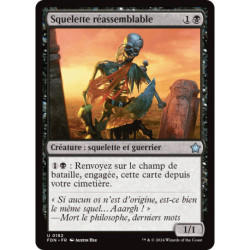 (Foil) Noire - Squelette réassemblable (U) [FDN]