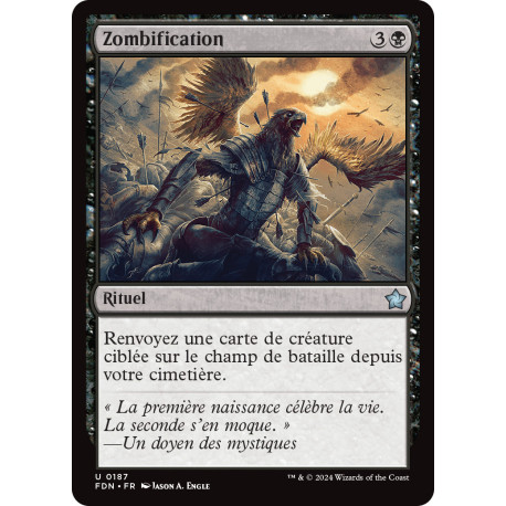 (Foil) Noire - Zombification (U) [FDN]