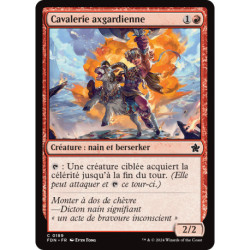 (Foil) Rouge - Cavalerie axgardienne (C) [FDN]