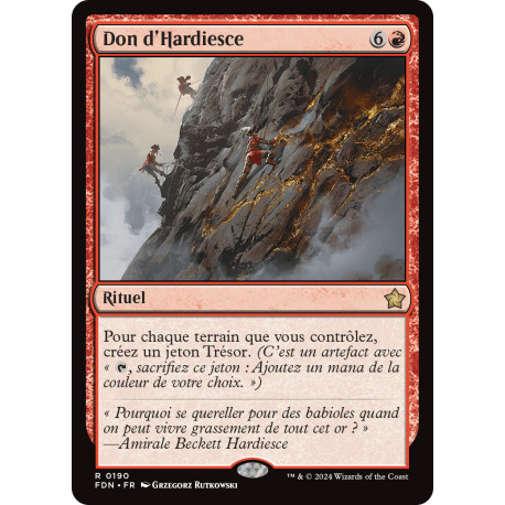 (Foil) Rouge - Don d'Hardiesce (R) [FDN]
