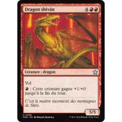 (Foil) Rouge - Dragon shivân (U) [FDN]