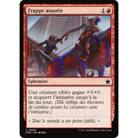 (Foil) Rouge - Frappe assurée (C) [FDN]