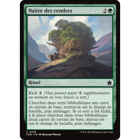 (Foil) Verte - Naître des cendres (C) [FDN]