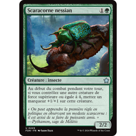 (Foil) Verte - Scaracorne nessian (U) [FDN]