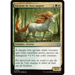 (Foil) Multicolore - Licorne de bon augure (U) [FDN]