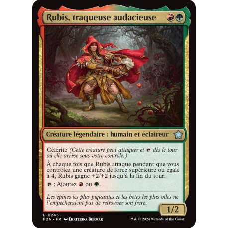 (Foil) Multicolore - Rubis, traqueuse audacieuse (U) [FDN]