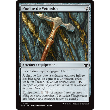 (Foil) Incolore - Pioche de Veinedor (C) [FDN]