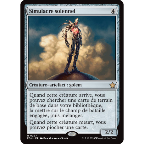 (Foil) Incolore - Simulacre solennel (R) [FDN]