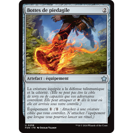 (Foil) Incolore - Bottes de piedagile (V1) (U) [FDN]