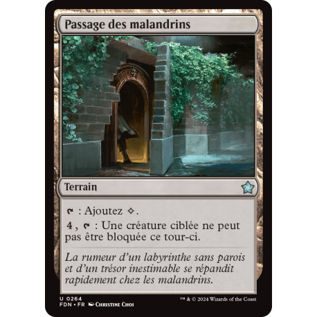 (Foil) Terrain - Passage des malandrins (U) [FDN]