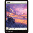 (Foil) Terrain - Plaine (V3 - Character Land: Ajani) (L) [FDN]