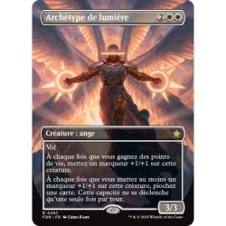 (Foil) Blanche - Archétype de lumière (V2 - Borderless) (R) [FDN]