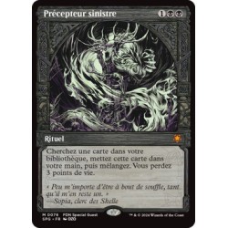 Noire - Précepteur sinistre (M) [SPG]