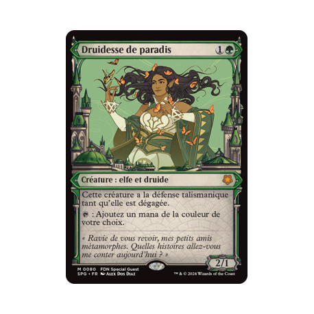 Verte - Druidesse de paradis (M) [SPG]
