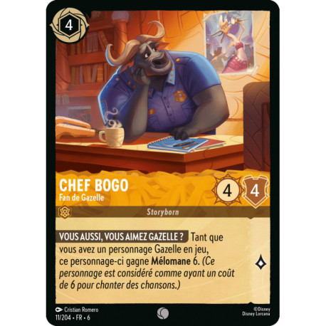 Chef Bogo : Fan de Gazelle [La Mer Azurite]