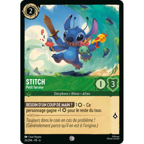 Stitch : Petit farceur [La Mer Azurite]