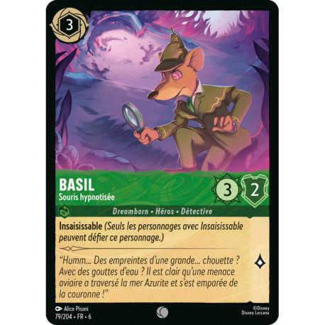 Basil : Souris hypnotisée [La Mer Azurite]
