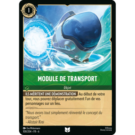 Module de transport [La Mer Azurite]