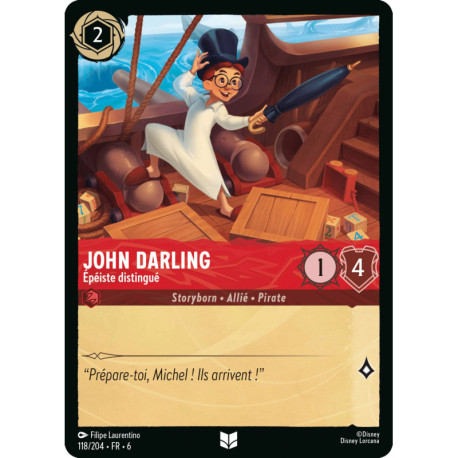 John Darling : Épéiste distingué [La Mer Azurite]