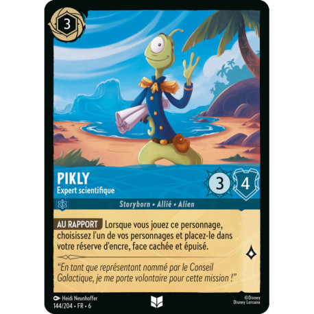 Pikly : Expert scentifique [La Mer Azurite]
