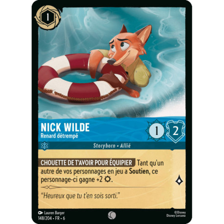 Nick Wilde : Renard détrempé [La Mer Azurite]