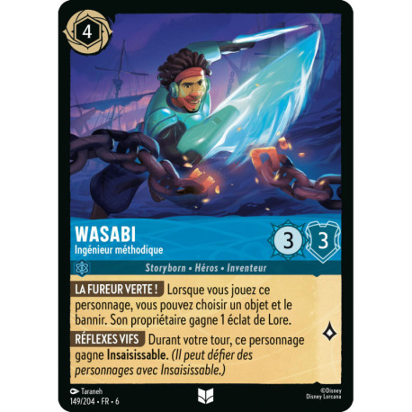 Wasabi : Ingénieur méthodique [La Mer Azurite]