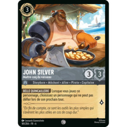 John Silver : Maître-coq du vaisseau [La Mer Azurite]