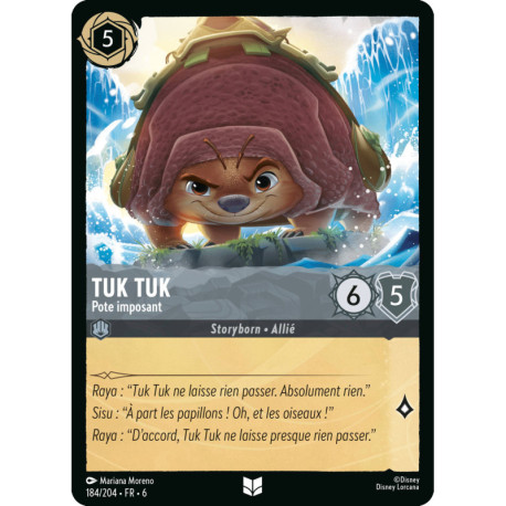 Tuk Tuk : Pote imposant [La Mer Azurite]